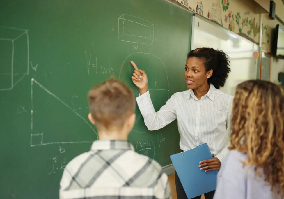 young teacher